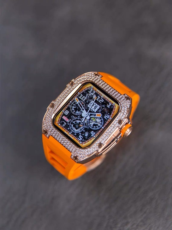 Luxury Modification Kit Full Diamond Case and Band for Apple Watch  display picture 1