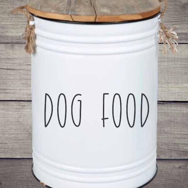 Dog Food Container Etsy