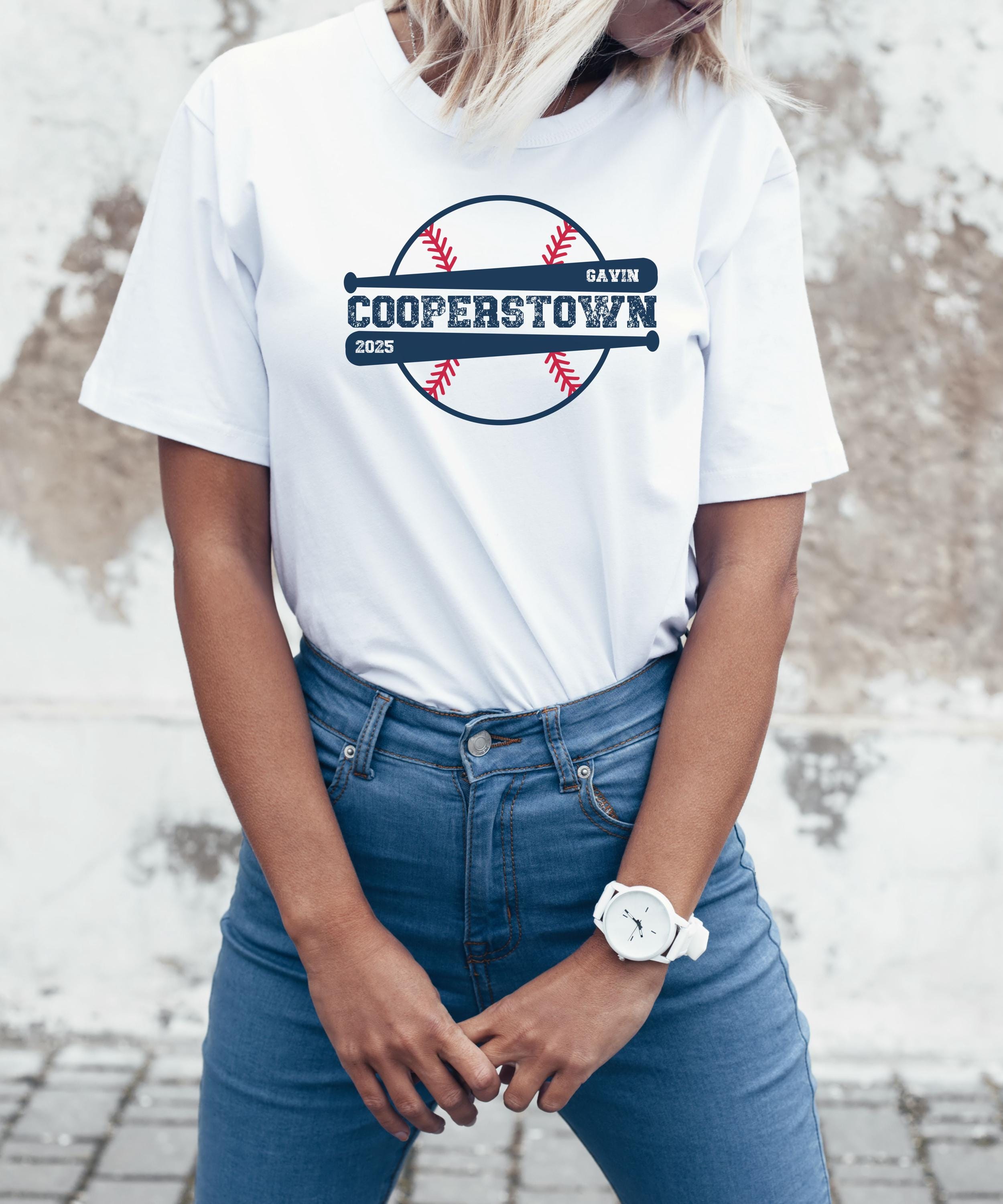 トップス 00's cooperstown long sleeve tshirt Amazon.com: Cooperstown New York NY Vintage Athletic Sports