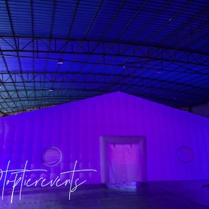 Large LED inflatable POP UP Nightclub/tent