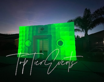 20x20x18 LED inflatable nightclub. Pop up nightclub/weddings/baby showers/bachelor/bachelorette party!