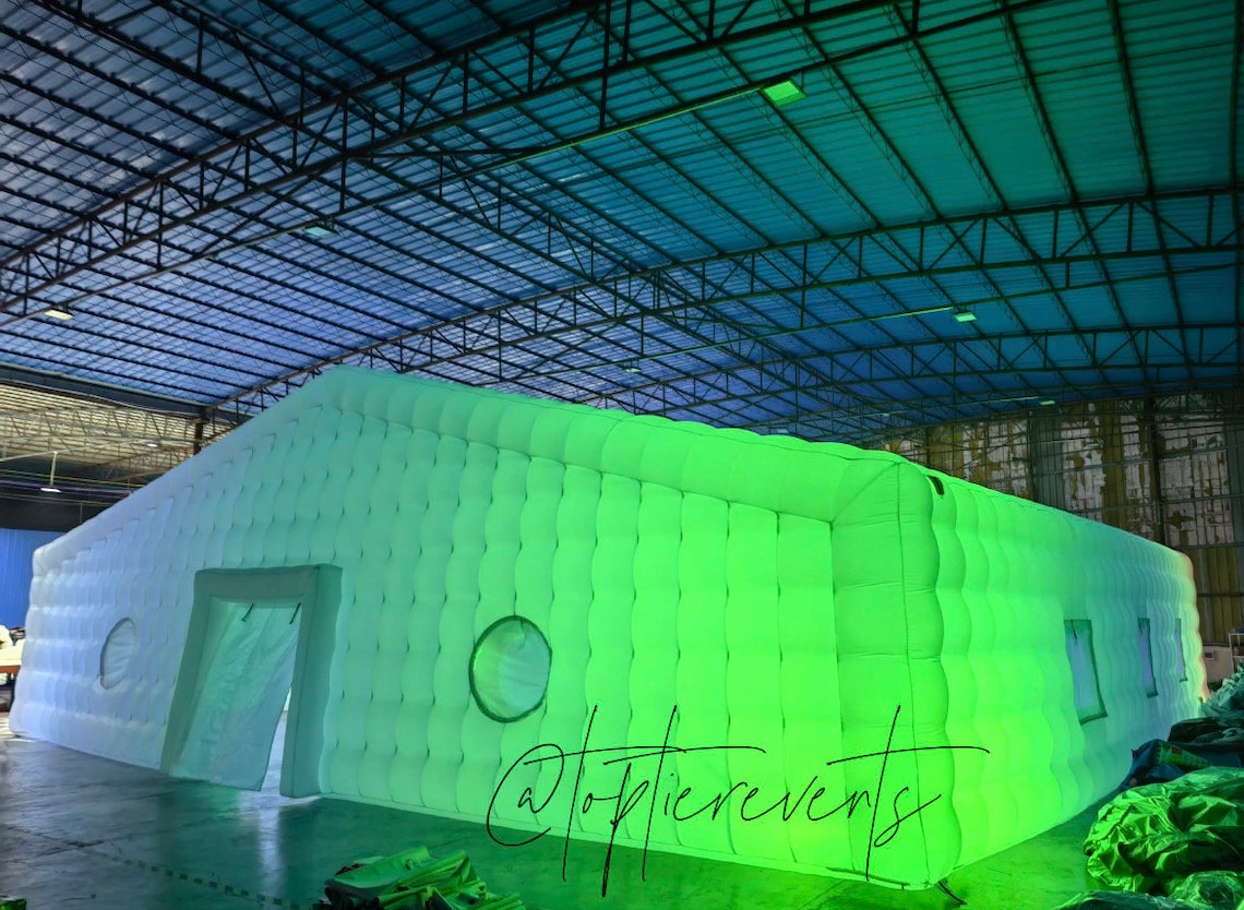 MASSIVE LED Inflatable Nightclub. Holds 175-200 People. 50X50X18 - Etsy