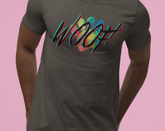 Woof Shirt, Woof TShirt, Pride Shirt, Pride TShirt, Rainbow Shirt, Rainbow TShirt, Gay Pride Shirt, Gay Pride Tshirt