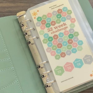 Complete Budget Book Savings Challenge Starter Kit | Save 9500+| Set of 5 Laminated Savings Challenges Bundle With Labeled Zipper Envelopes
