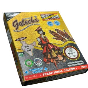 henna cones, fresh and handmade mehandi , temporary body ink , temporary tattoo , art diy hand , tattoos , henna kit 12 , golecha henna kit