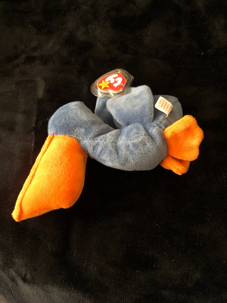 Ty Beanie Babies Scoop the Pelican Rare Etsy