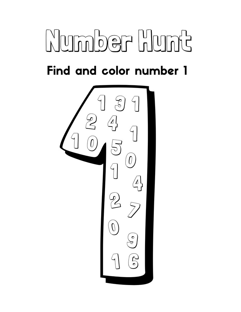 Printable Alphabet and Numbers Activity Worksheet for SK JK - Etsy