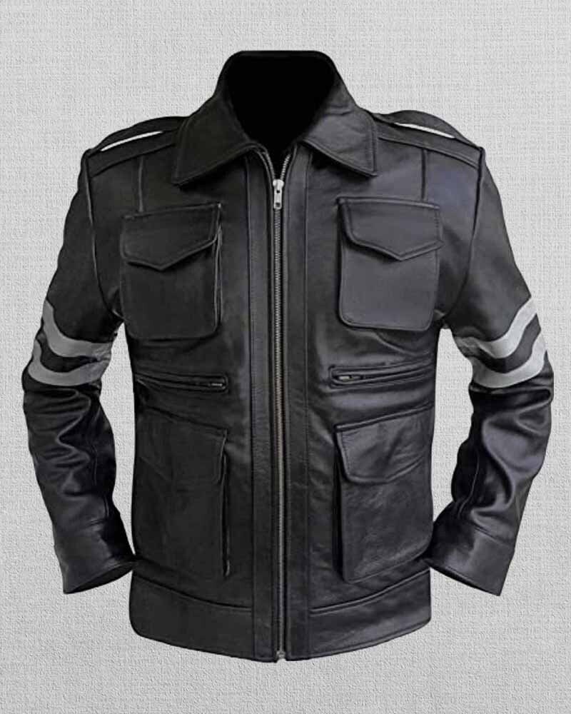 Zombie Hunter Leather Jacket | Premium Leather Jacket - Etsy