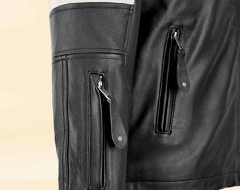 Keanu Reeves Leather Jacket Men Celebrity Jacket Celebrity