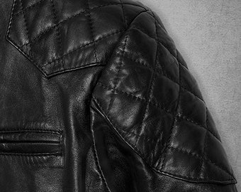 Buy David Beckham Black Stylish Leather Jacket Men Celebrity