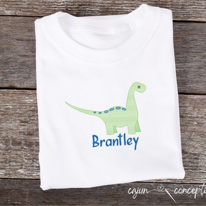 Brachiosaurus | Diplodocus | Long Neck Dinosaur | Embroidery Design