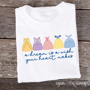 Princess Dresses | Belle | Rapunzel | Snow White | Aurora | Cinderella | Embroidery Design