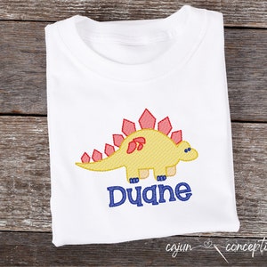 Stegosaurus | Dinosaur | Embroidery Design
