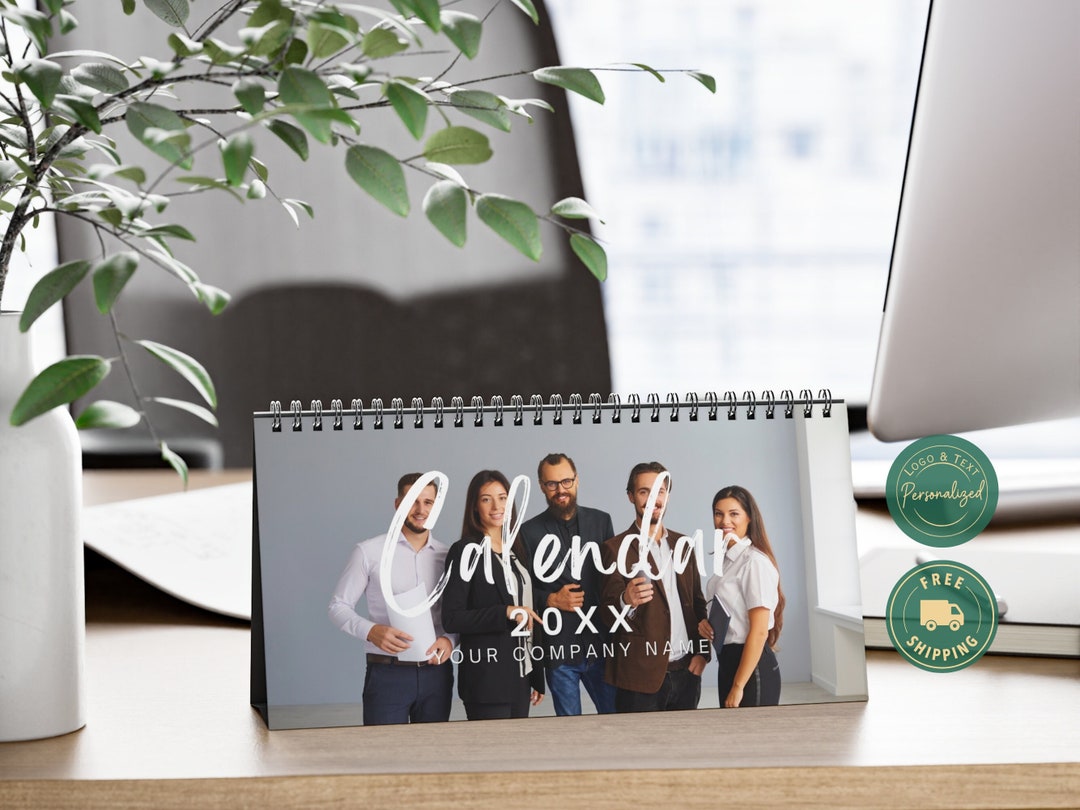 Personalized Business Calendar 2025,custom Company Logo Calendar ...