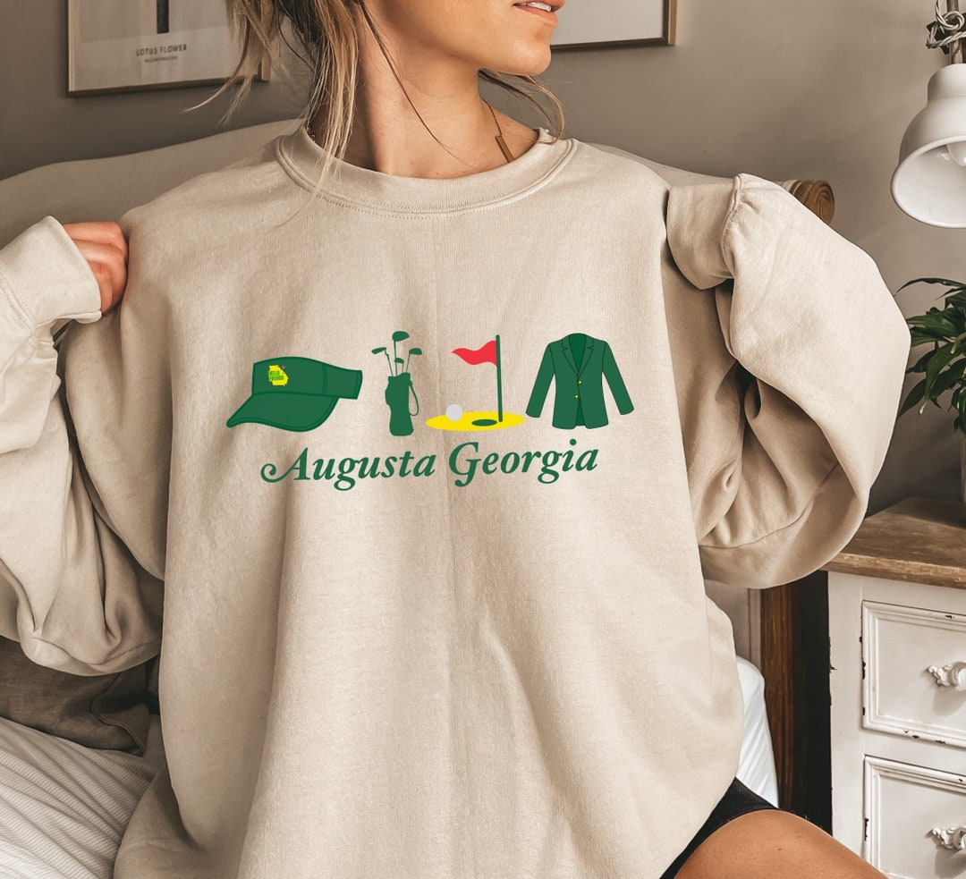 Augusta National Masters Golf Club Inspired Queen Crewneck Sweatshirt for Women masters Golf Sweatshirt for Women golf Mom golf golf Shirt Etsy