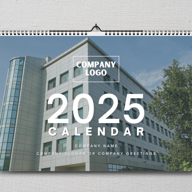 2025 Company Calendar Etsy