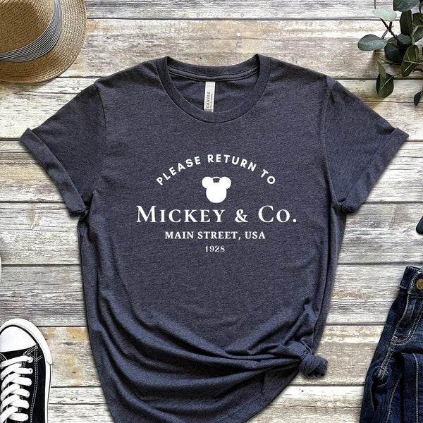 Please Return To Mickey & Co T-Shirt, Disney Trip Shirt, Disney Mickey And Co Shirt, Disney World 2023, Girls Trip Shirts, Mickey Mouse Tee