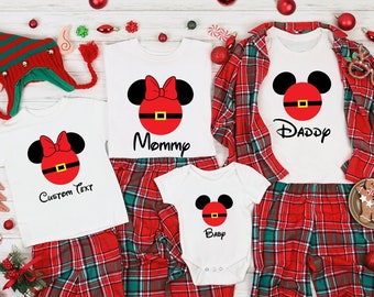 Disney Family Christmas Shirts, Disneyland Chrsitmas Matching Shirts, Holiday T-shirt, Christmas Disney Vacation, Christmas Mickey Minnie