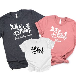 Disney Characters T-shirts, Disney Themed Gifts, Shirt, Magical Vacation Shirt, Disneyland Vacation Clothing, Disney World Shirts For Family