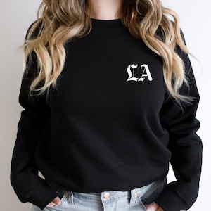 LA Graphic Shirt, Los Angeles Sweatshirt, LA Hoodie, California Shirt, College Shirt, Los Angeles Lover Gift, Los Angeles Travel, LA Tee