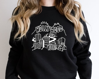 Hollywood Studios Disney Shirt, Hollywood Trip Shirt, Hollywood Crewneck, Hollywood Graphic Tees, Los Angeles California Sweater, LA Hoodie
