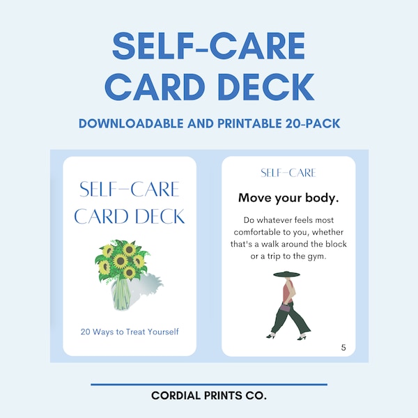Self Care Printables - Etsy
