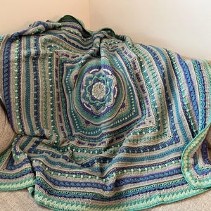 Crochet Mandala Blanket