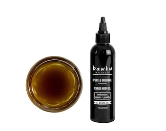 Chebe Hair Oil With Pure Chebe Powder From Chad. Contains Castor, Lavender And Chamomile Oils For Strengthening Retaining And Growth