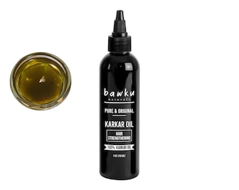 Olio di Karkar puro Olio di Karkar tradizionale 100% grezzo e autentico solo dal Ciad per rinforzare e infoltire i capelli