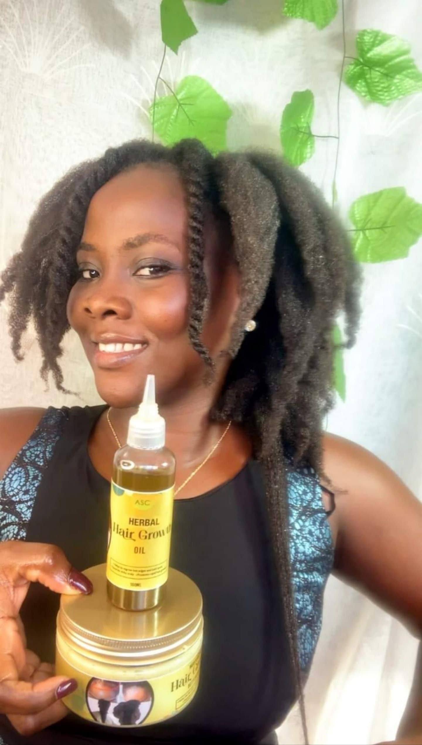 ASC Herbal Hair Growth Oil and Moisturizing Hair Growth Butter Cream