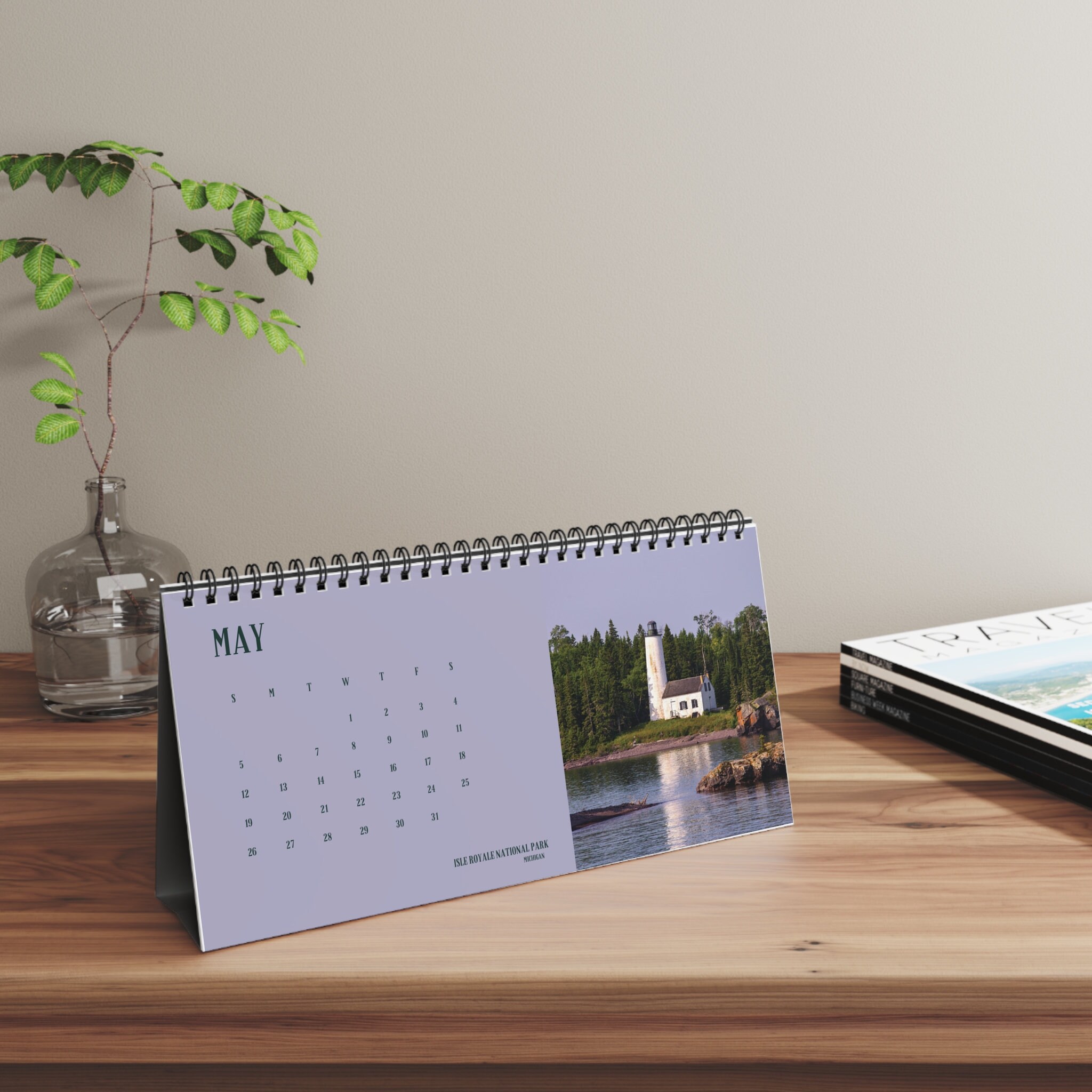 2024 National Parks Desk Calendar Etsy UK