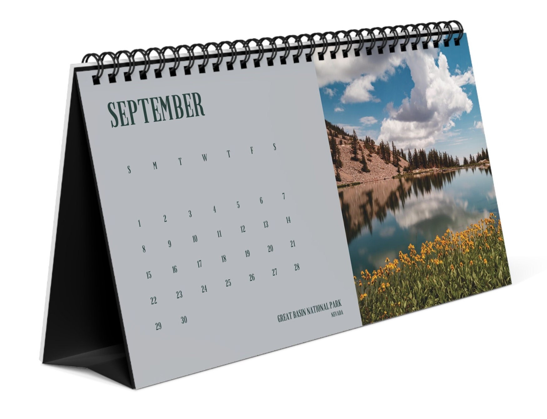 2024 National Parks Desk Calendar Etsy