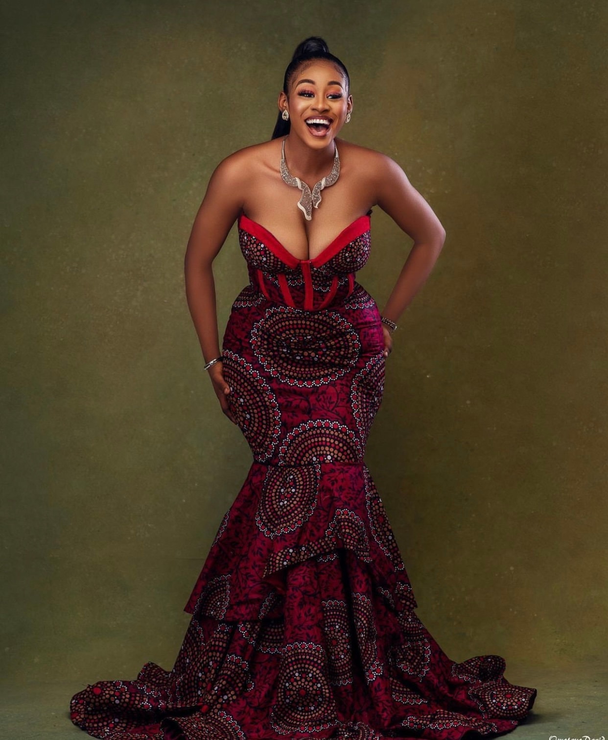 Modern Nigerian Dress - Etsy