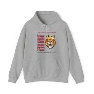 The Reigning King - Faith Based Hoodie