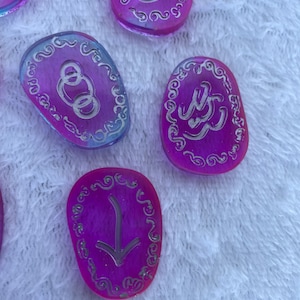 Witch Runes Handmade Resin Witch Runes