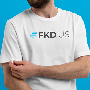 Funny T-shirt Satire Edgy Crypto Pop Culture Gift Black Blue Gray, FKD US, unisex