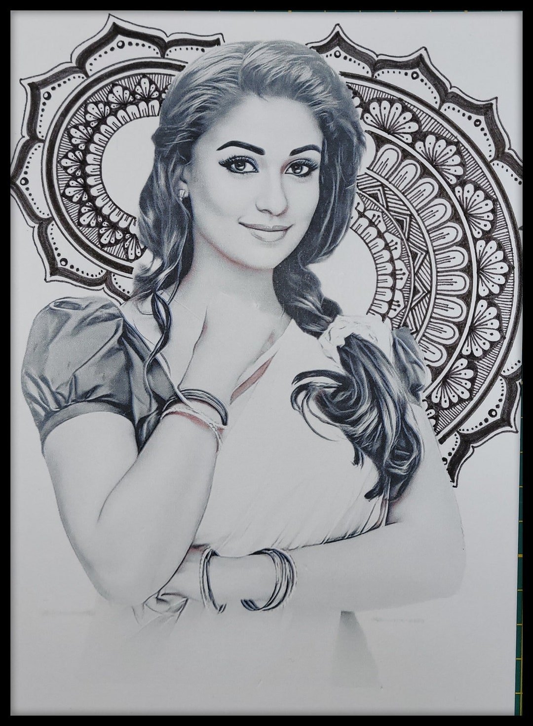 Custom Drawing Frame Etsy