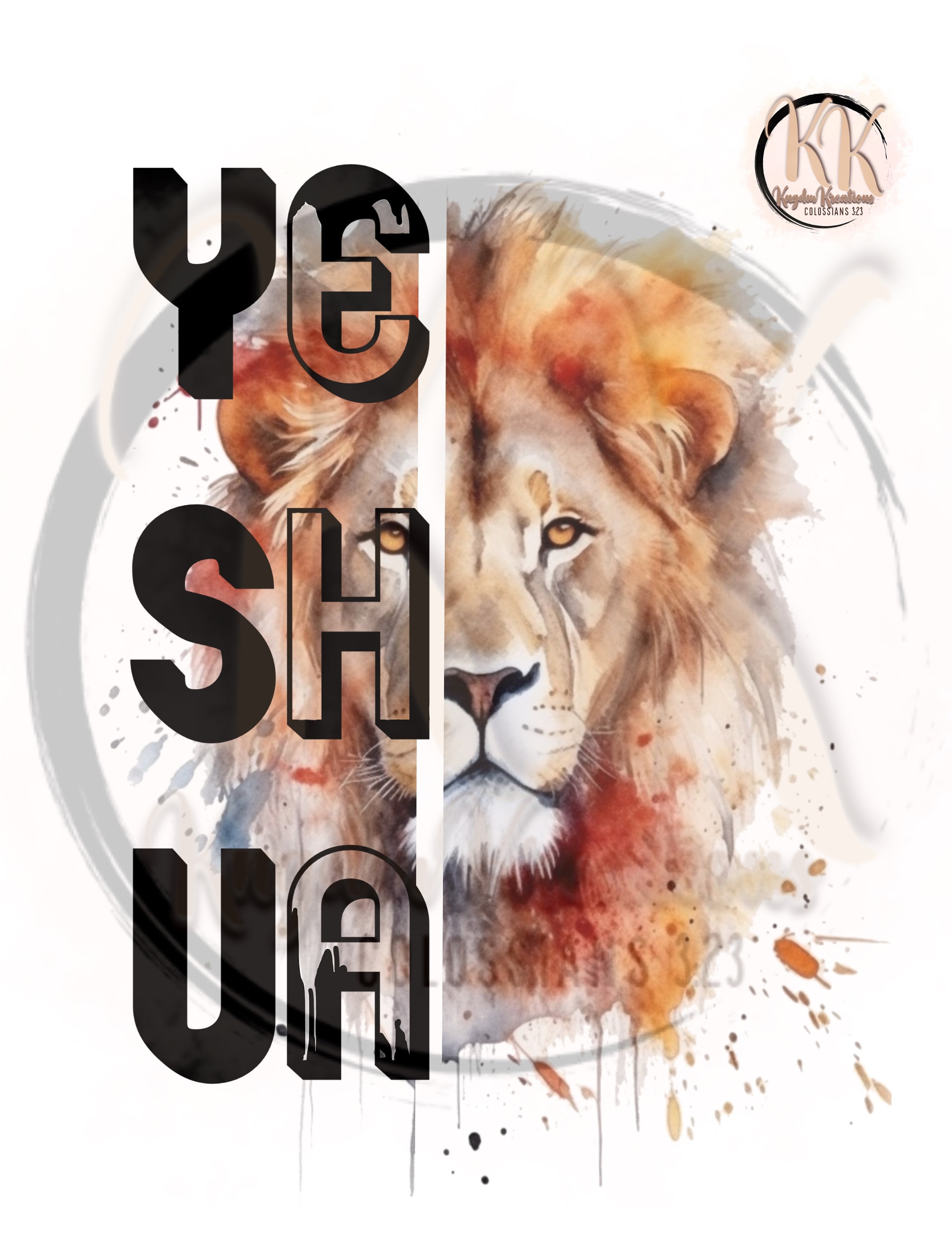 Yeshua Lion PNG Digital Download Etsy New Zealand