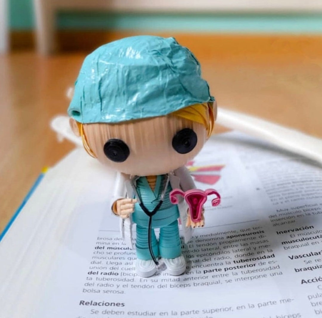 Anatomy Doctor, Paper Quilling Figure - Etsy