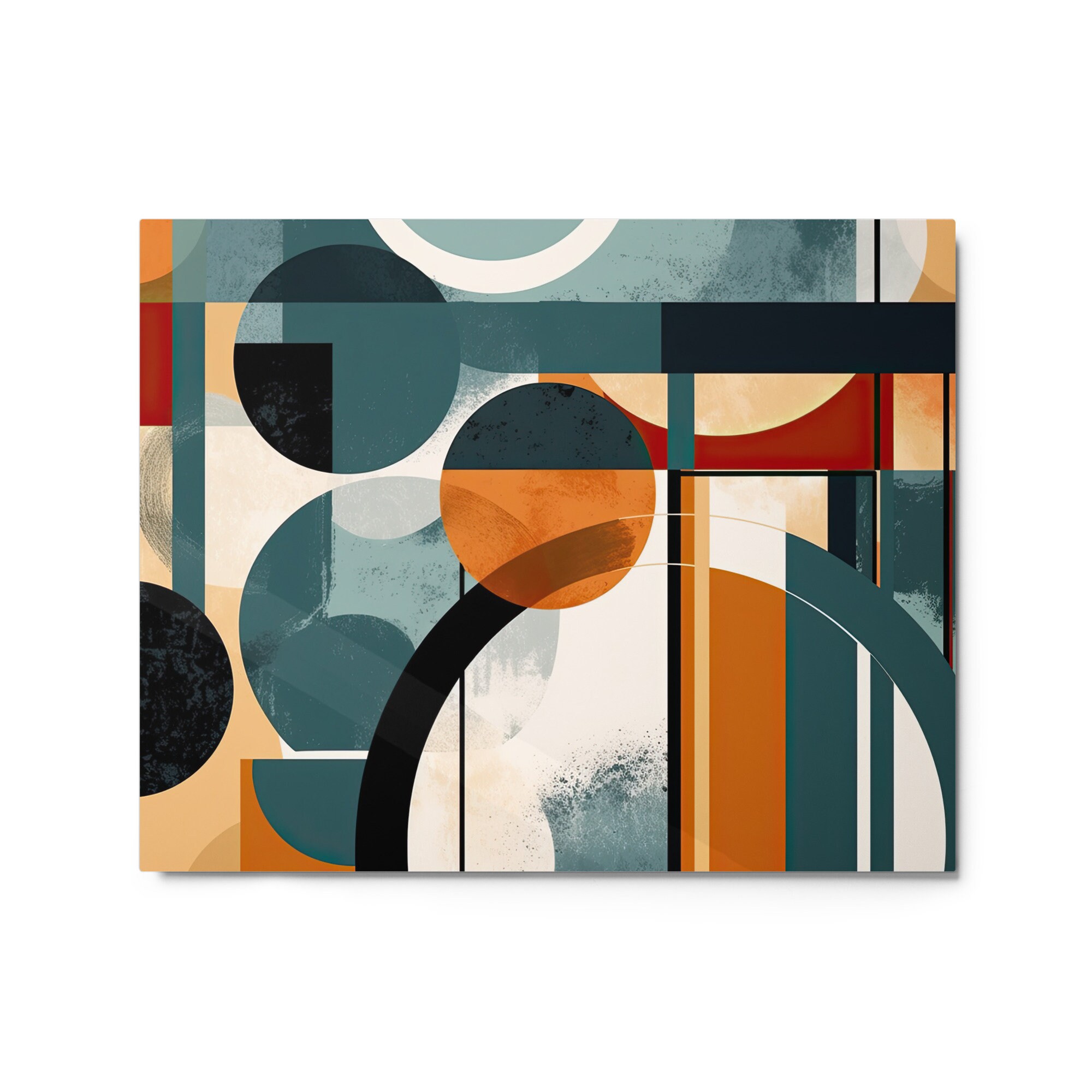 Abstract Mid Century Modern Wall Art Metal Prints - Etsy