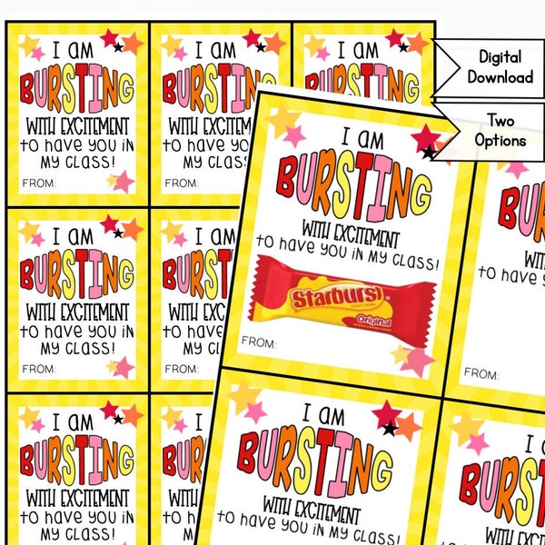 Printable I Am Bursting - Etsy