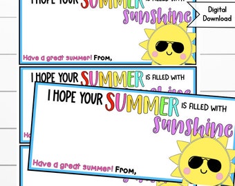 Graduation Sunglasses Gift End of Year, Summer Theme, Kindergarten Graduation, Pre-K Last Day of School, Fifth, Digital Download, PTA, PTO