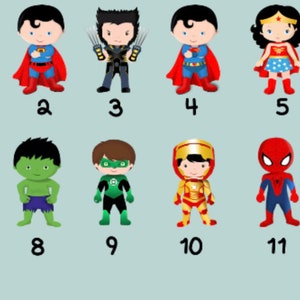 Personalized Superhero Pencil Box: Back to School Art Gift image 3
