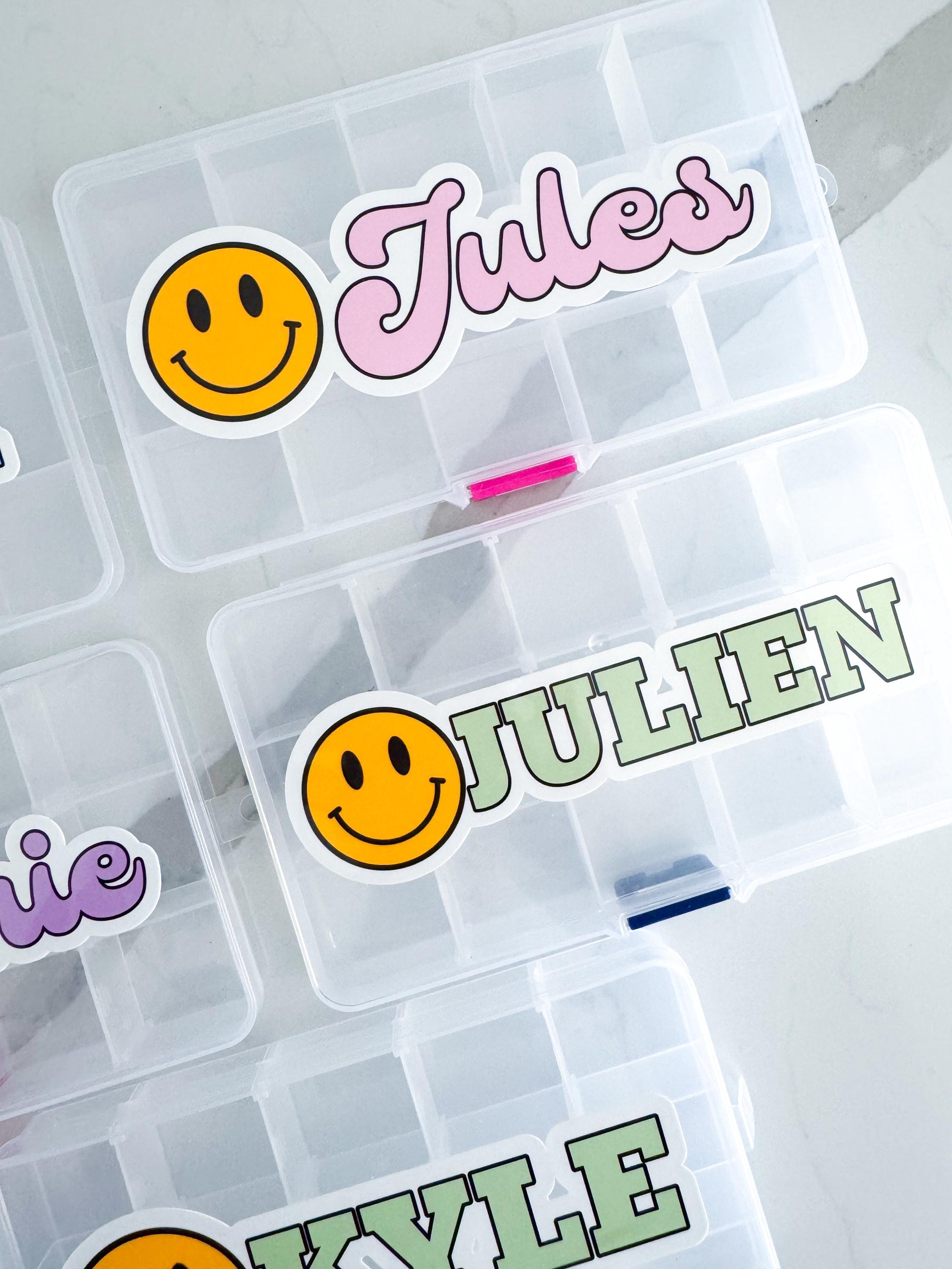 Personalized Smiley Face Candy Box: Birthday Party Favor - Etsy