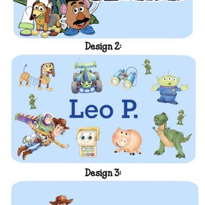 Personalized Toy Woody Story Pencil Box: Back to School Art Gift image 4