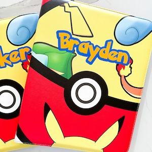 MoKo Card Binder for Pokemon Cards Binder 4-Pocket, 400 Pockets