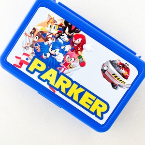 Boîte à crayons personnalisée pour garçons, cadeau de retour à l&#39;école, cadeau de jeu vidéo, étui à crayons, fournitures pour la maternelle, cadeau artistique, cadeau d&#39;anniversaire