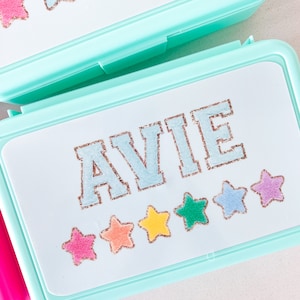 Personalized Student Name Clear Pencil Box Holder, School Supplies, Teacher  Classroom, Personalization, Holds Markers, Choose Color 