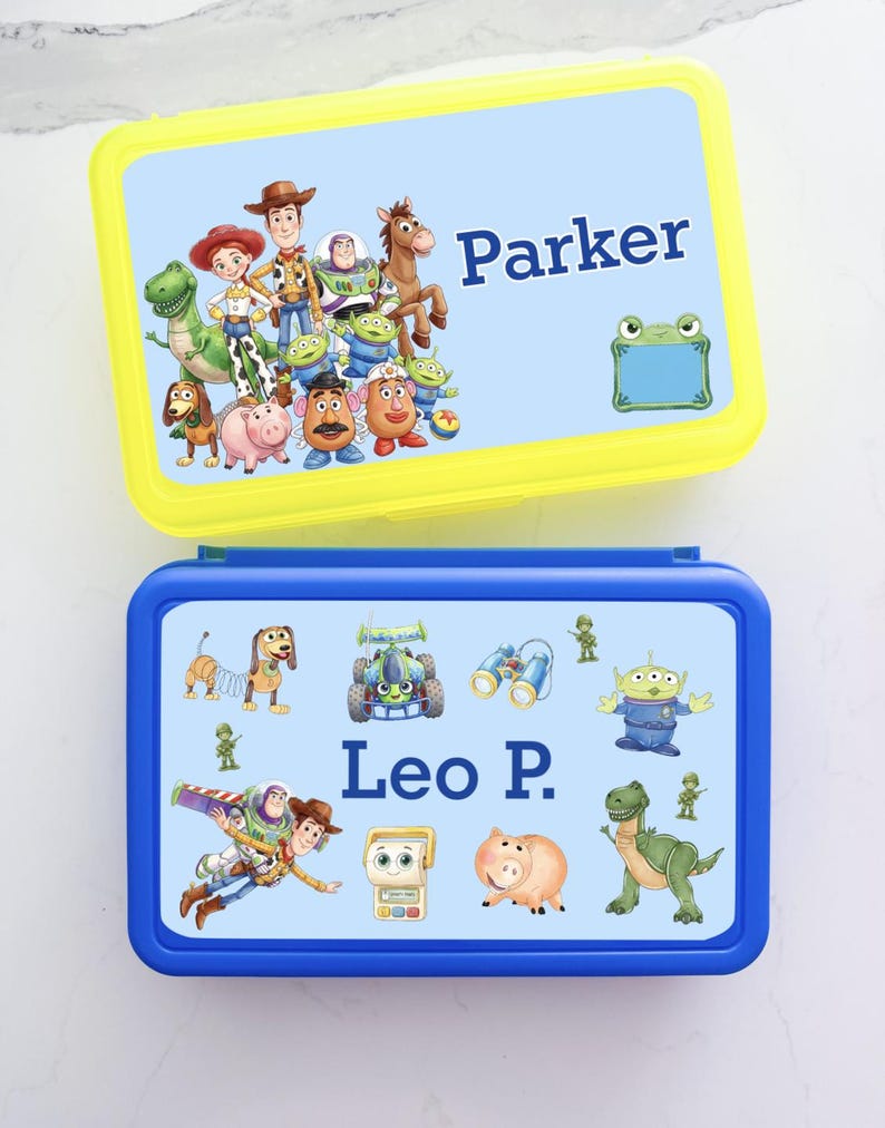 Personalized Toy Woody Story Pencil Box: Back to School Art Gift image 3