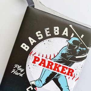 Classeur de base-ball pour cartes à collectionner personnalisées, classeur pour cartes de sport, cadeaux de Noël pour garçons, adolescents, protecteur pour le sport, commerce, baseball